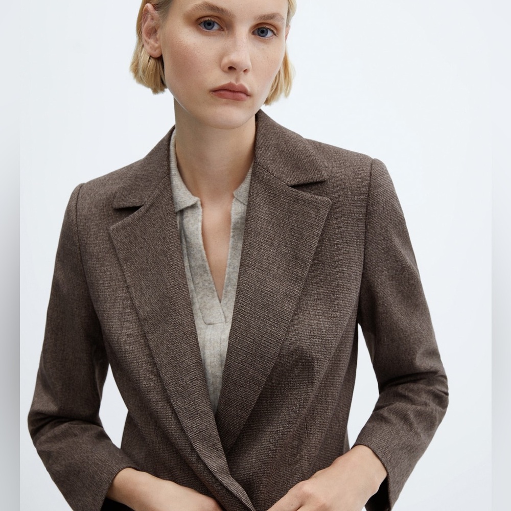 Mango Brown Blazer